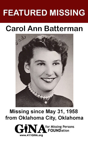 Featured Missing - Carol Ann Batterman