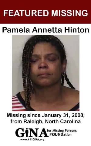 Featured Missing -Pamela Annetta Hinton